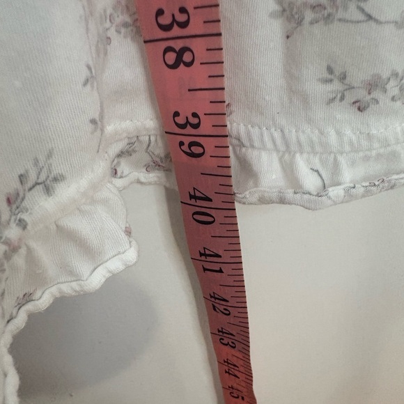 Eileen West Women’s Floral Lovely Cottage Cap Sleeve Nightgown Gown Ruffle Sz XL - Picture 13 of 14